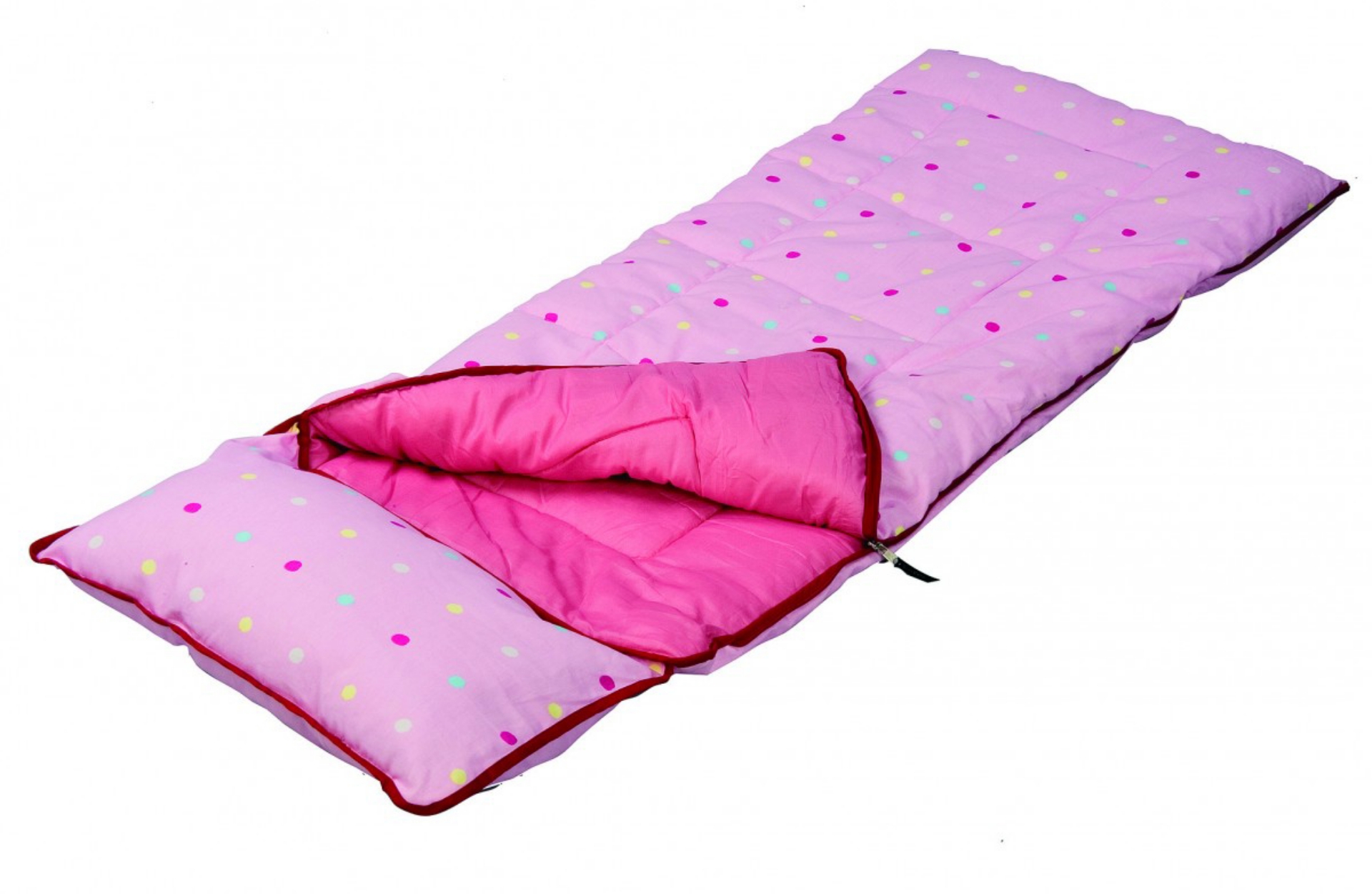 Picture of Pink Dotty Junior Sleeping Bag 