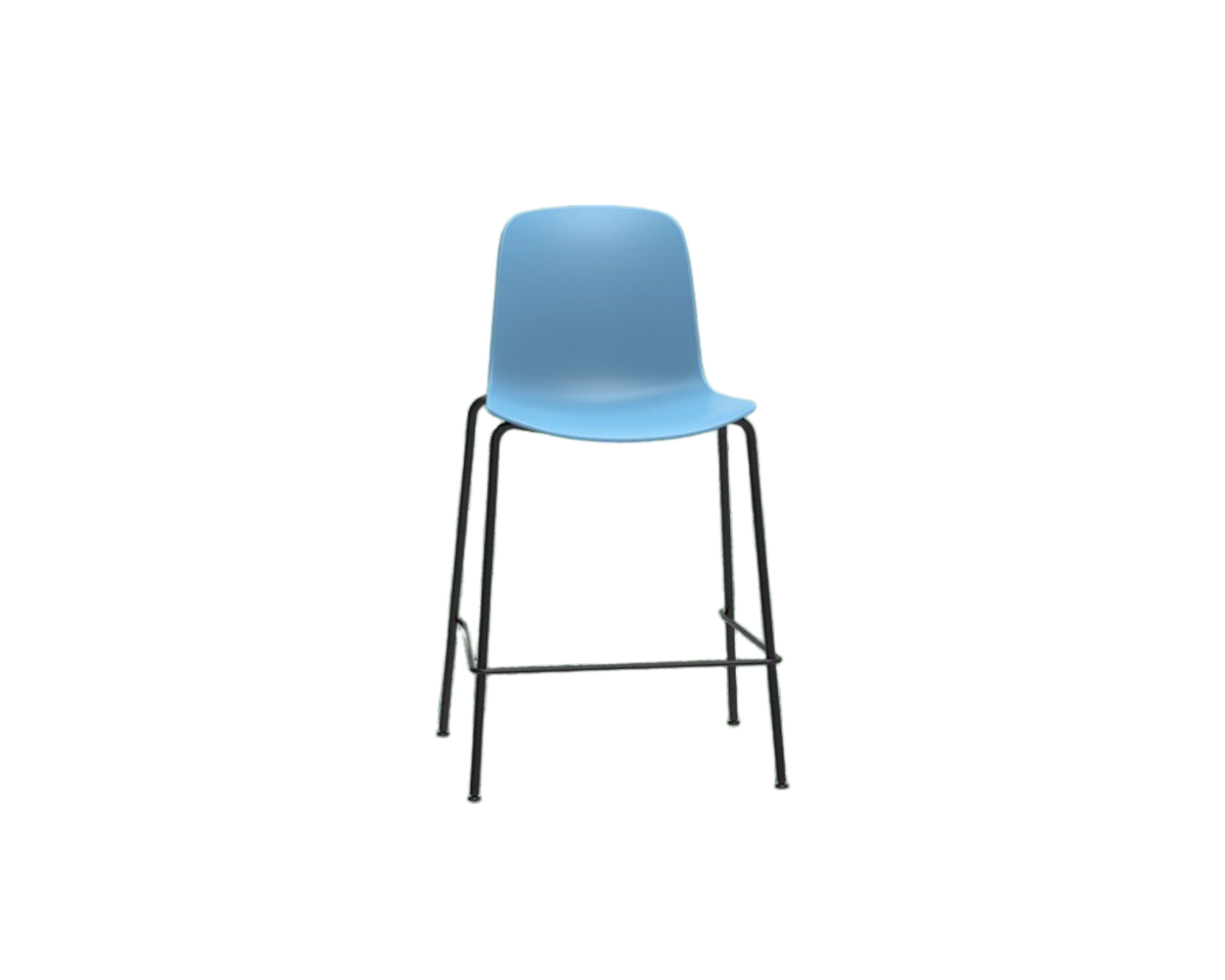 Picture of Dlx Aluminium Four Leg Stool Blue